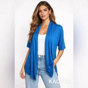 Chico's Vibrant Blue Cardigan